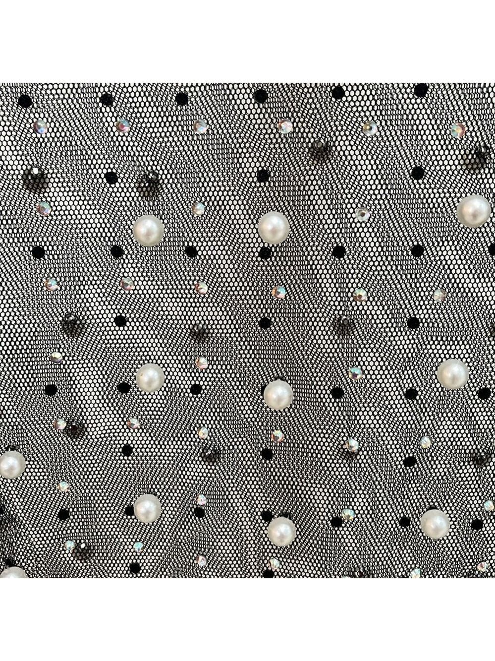 Pearl & Rhinestone Embellished Top - Picture 8 of 9